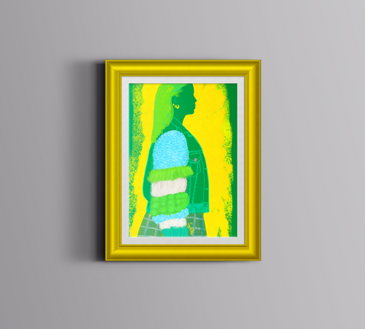 POLLYNOGG. Green & Blue