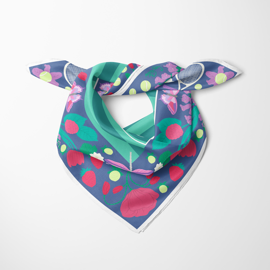 The Centre Court – Soft & Cool Silk Scarf