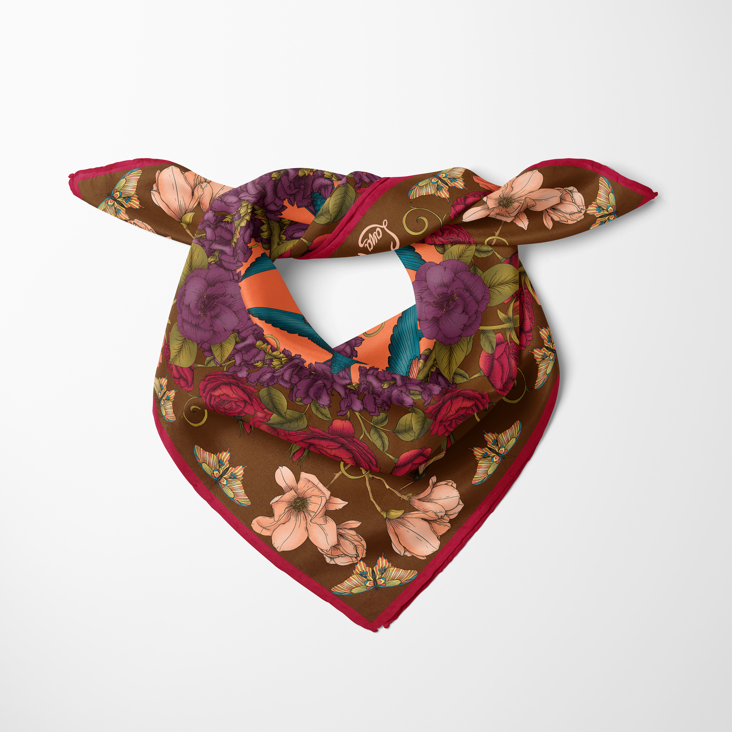 Awakening - Rich & Warm Silk Scarf