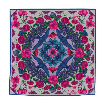 Awakening - Rich and Cool Silk Scarf