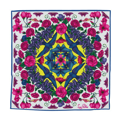 Awakening - Bright & Cool Silk Scarf