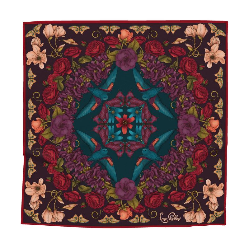 Awakening - Deep & Warm Silk Scarf