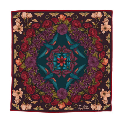 Awakening - Deep & Warm Silk Scarf