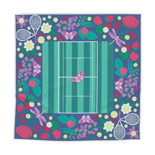 The Centre Court – Soft & Cool Silk Scarf